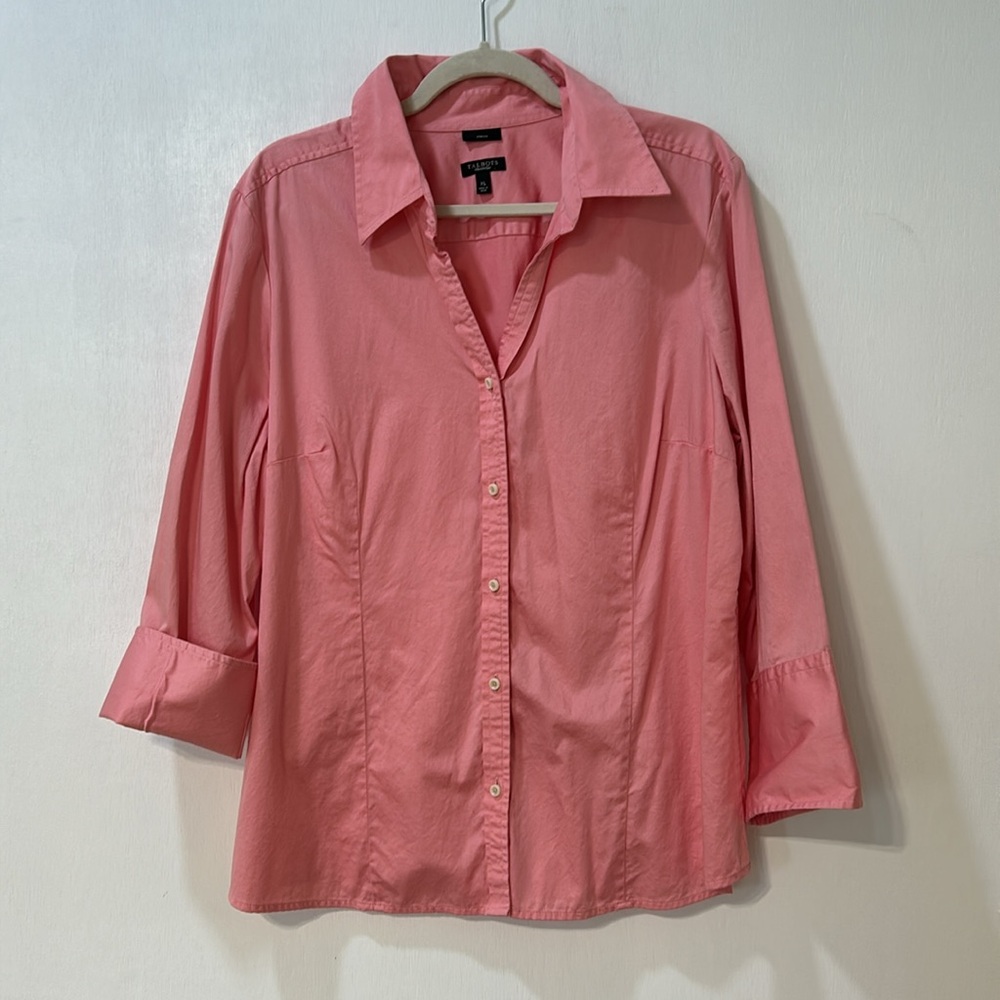 TALBOT WOMENS BUTTONED DOWN  BLOUSE  SZ XL